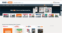 Desktop Screenshot of findnsave.chron.com